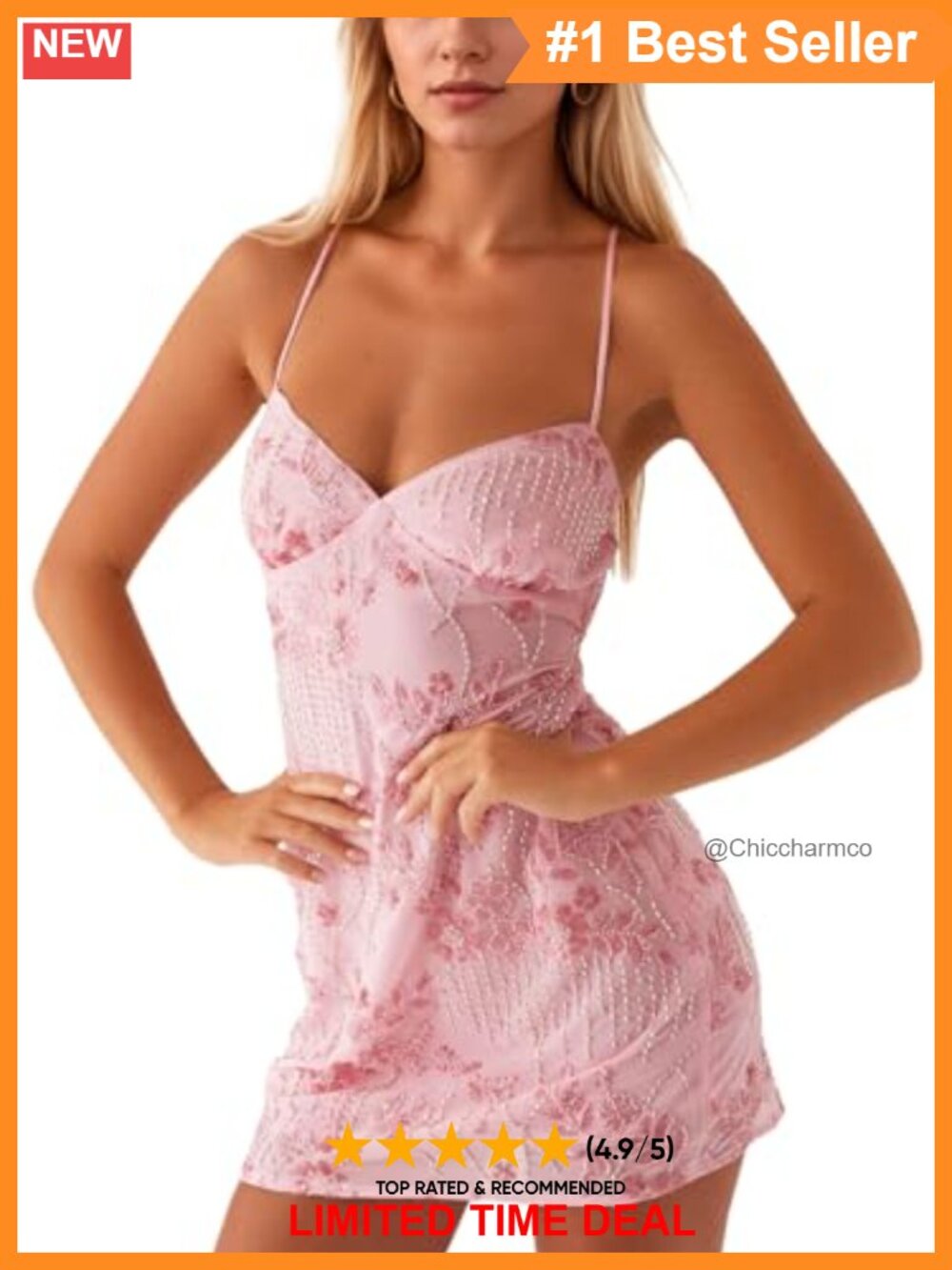 Sequin Rhinestone Mini Dress Sleeveless Backless V Neck Cami Party Clubwear